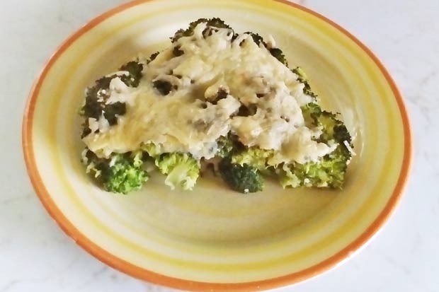 Überbackener Brokkoli