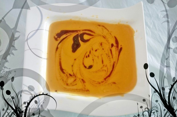 Kürbis-Kokos-Suppe