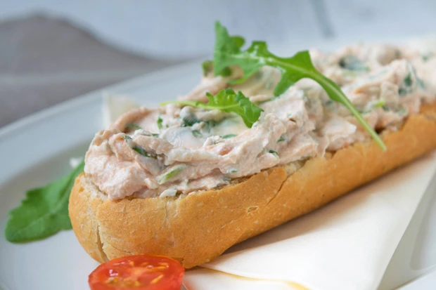 Baguette mit Rucola