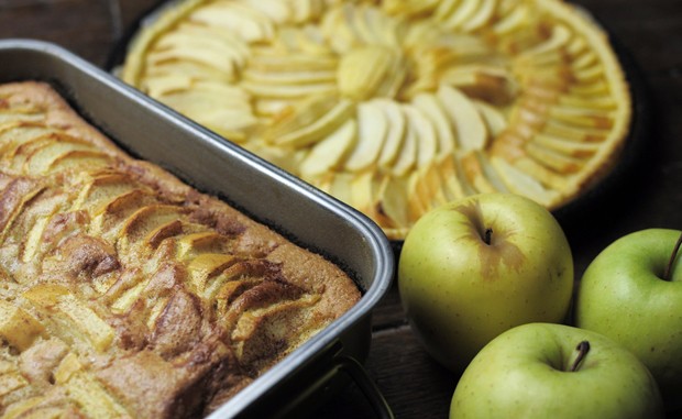 Apfelkuchen vom Blech