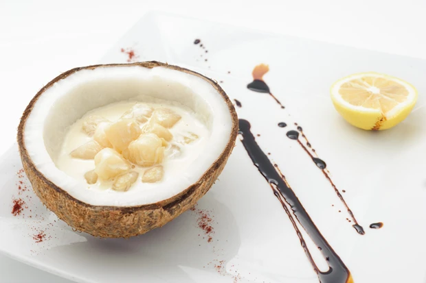 Cremesuppe mit Kokosmilch