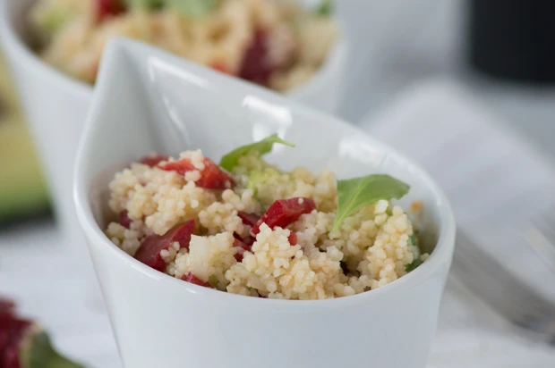 Pikanter Couscous Salat