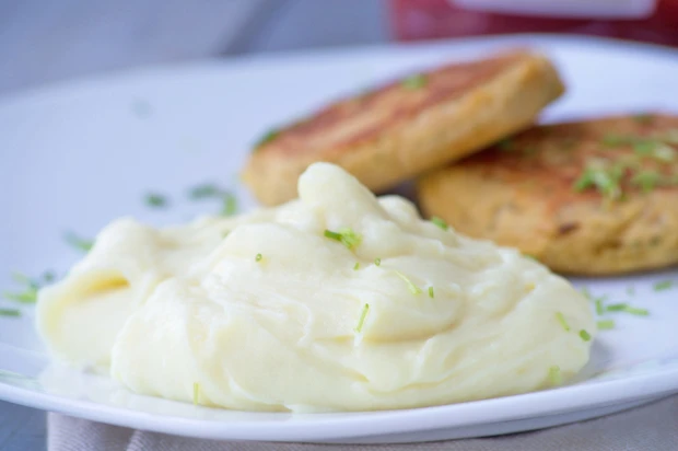 Einfaches Erdäfelpüree