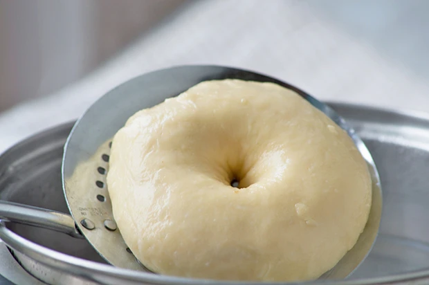 Veganer Bagel