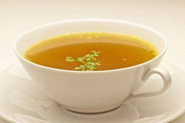 Klare Kalbssuppe
