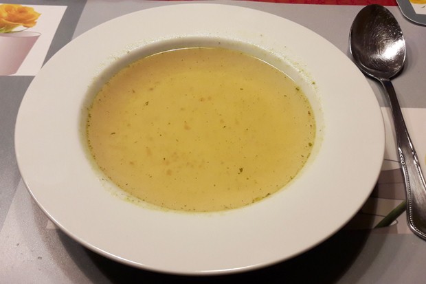 Klare Kalbssuppe