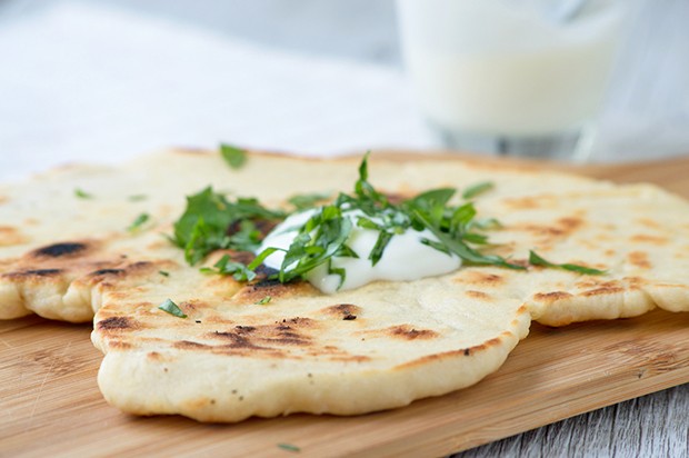Naan-Brot