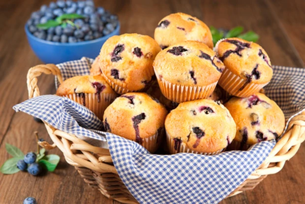 Heidelbeer Cupcakes