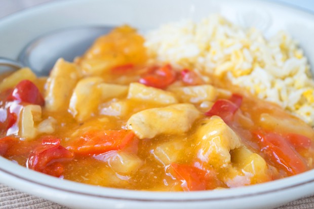 Huhn süß-sauer