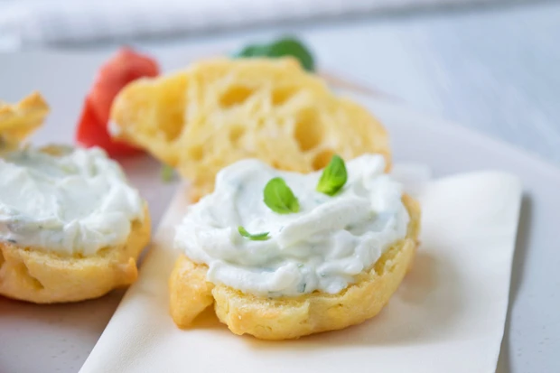 Knoblauch-K&auml;se-Aufstrich