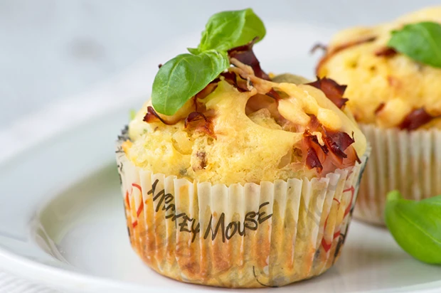 Schinken-K&auml;se-Muffins