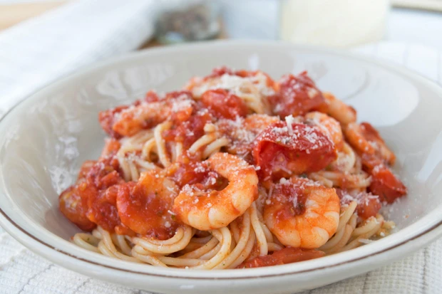 Garnelenpasta