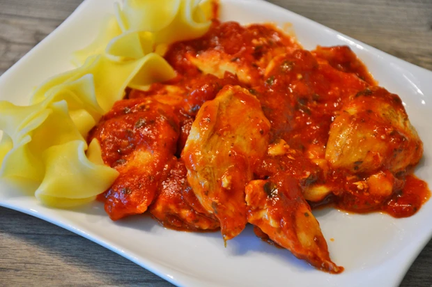 Geschnetzeltes vom Huhn