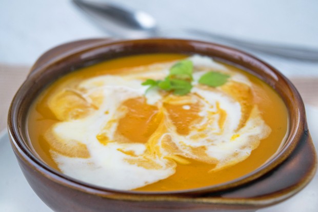 Karotten-Kürbis-Suppe