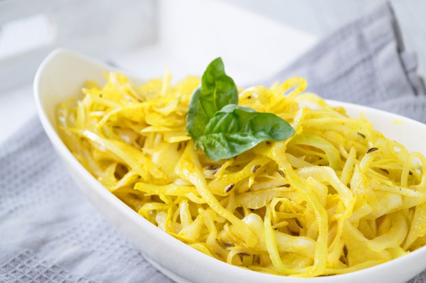 Krautsalat mit Curry