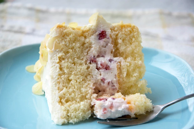 Erdbeertorte mit Oberscreme