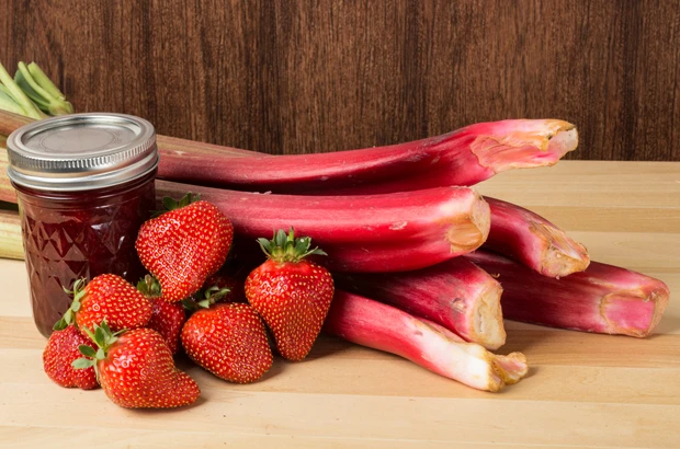 Erdbeer Rhabarber Marmelade