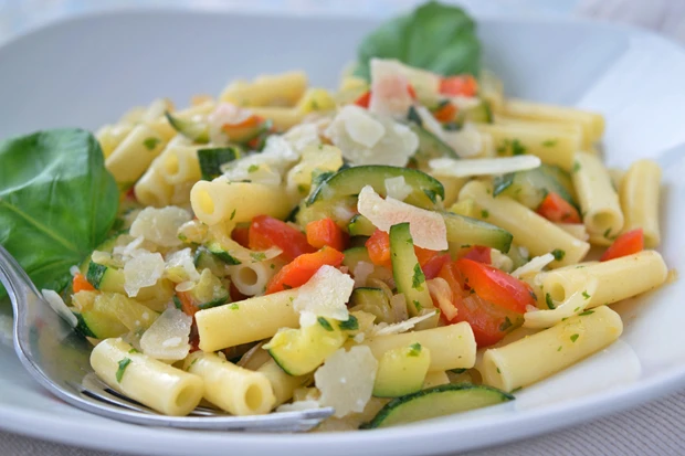 Makkaroni mit Gem&uuml;se