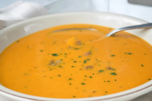 Linsencremesuppe