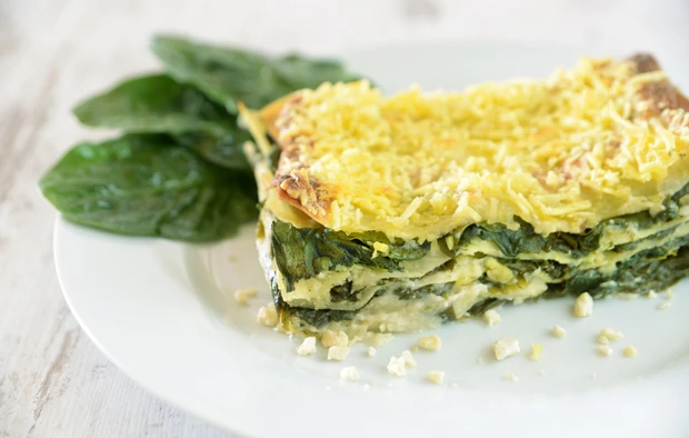 Lasagne mit Spinat
