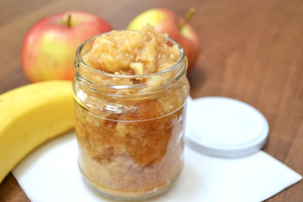 Apfel-Bananenpüree