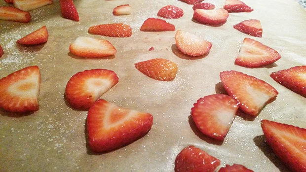 Getrocknete Erdbeeren