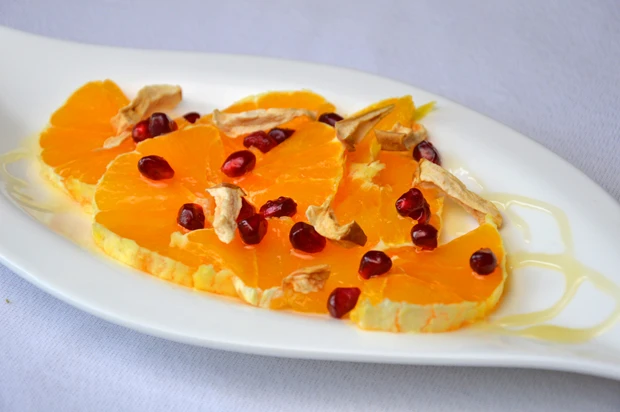 Orangen-Granatapfel-Salat