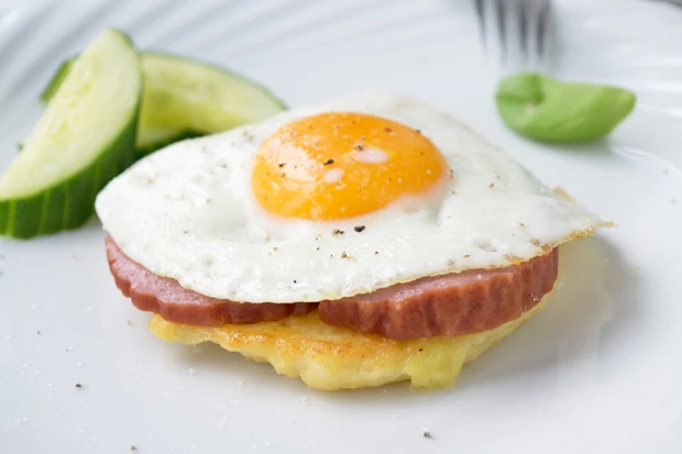Spiegelei-Kartoffelpuffer
