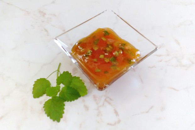 Marillenmarmelade mit Zitronenmelisse