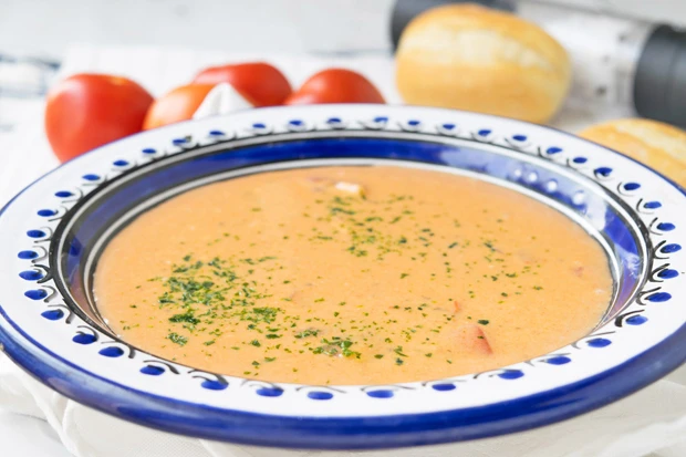 Tomatensuppe mit Fenchel