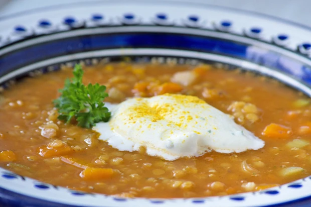 Orientalische Linsensuppe