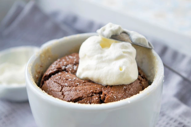 Rahm-Kakao-Soufflé