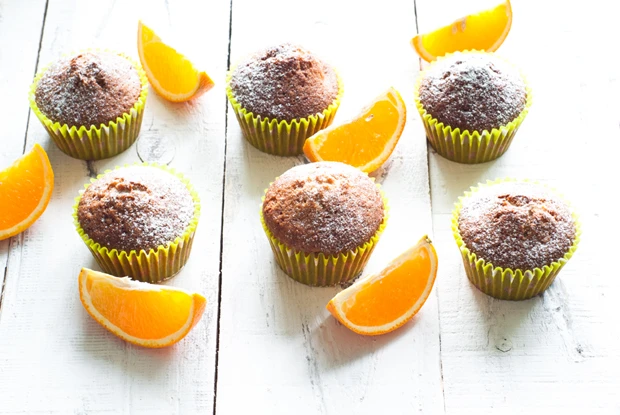 Orangenmuffins