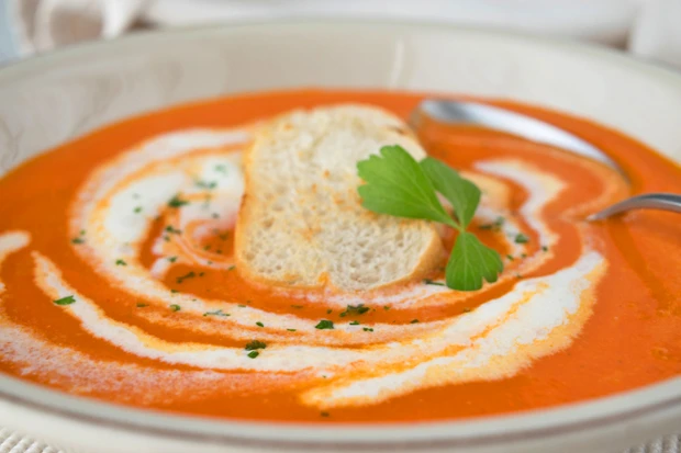 Pikante Paprikaschaumsuppe