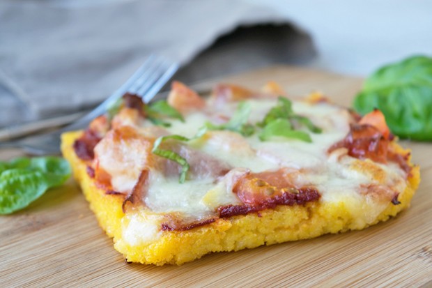 Polenta Pizza - Rezept