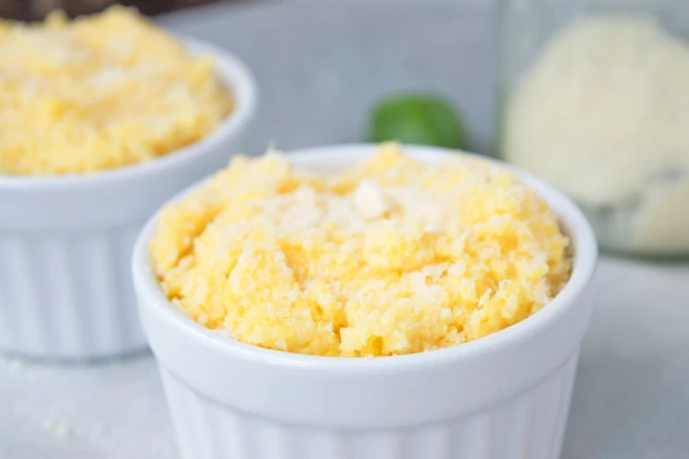 Polenta mit Parmesan