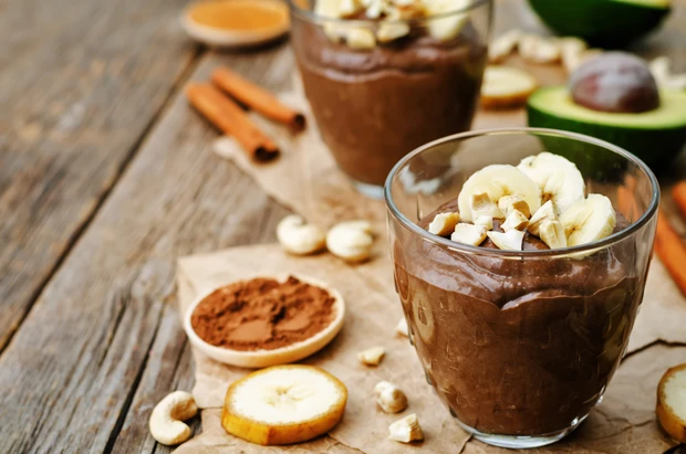 Schokopudding mit Avocado
