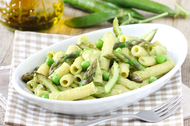 Penne mit Spargel