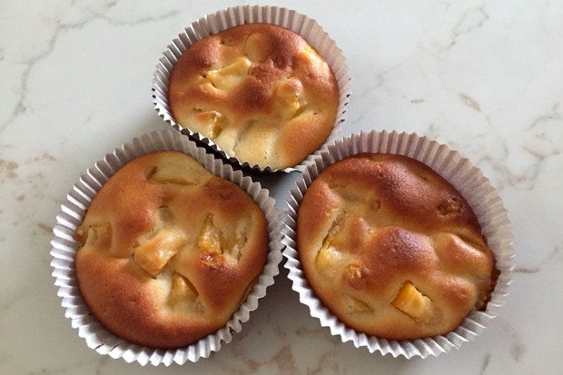 Pfirsich Muffins
