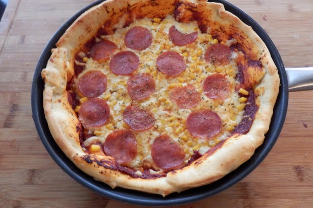 Pfannenpizza