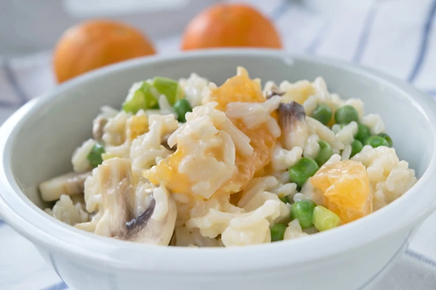 Einfacher Reissalat