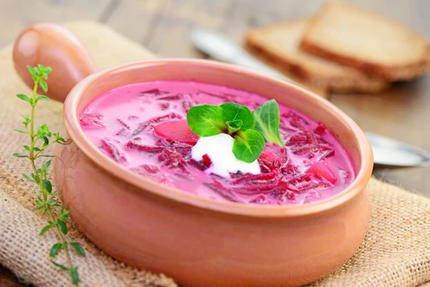 Rote R&uuml;ben Suppe