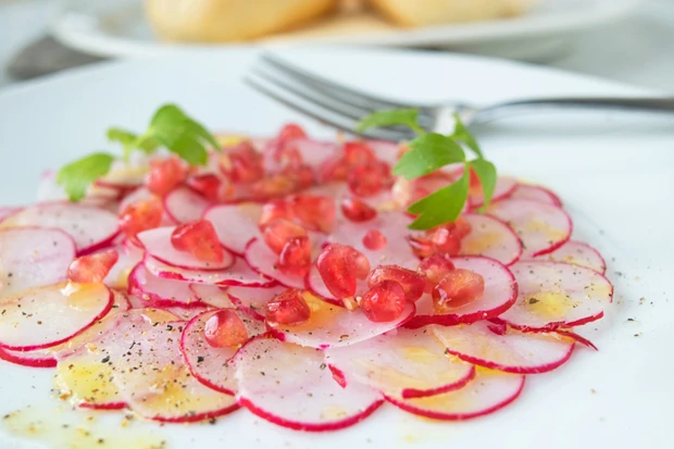 Radieschen Carpaccio