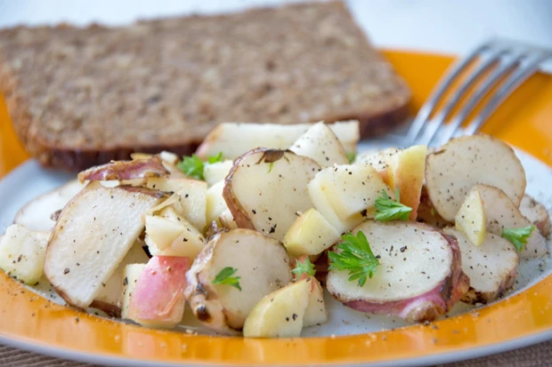 Topinambur - Apfel - Salat