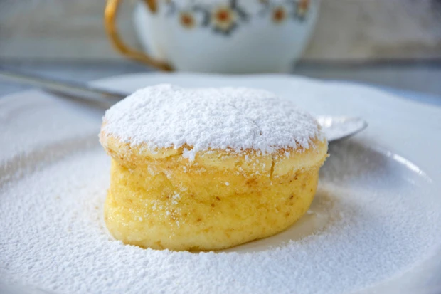 Schnelles Topfensouffle