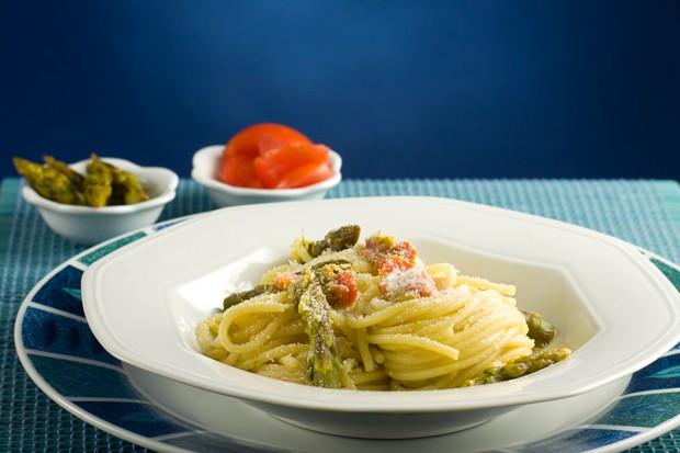 Spaghetti mit Spargel