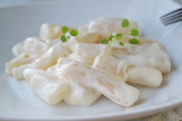 Einfacher Spargelsalat