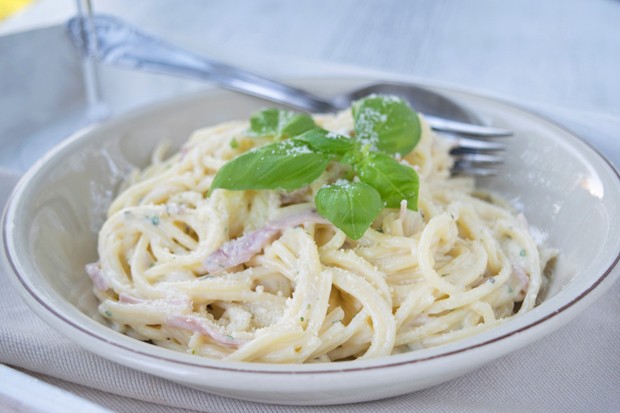 Einfache Spaghetti Carbonara