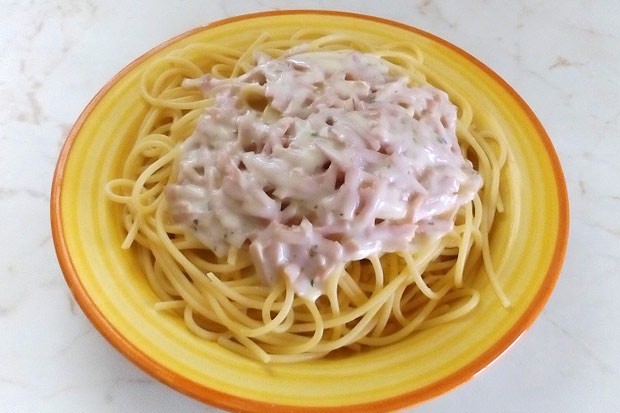 Einfache Spaghetti Carbonara