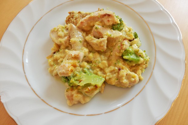 Spätzlepfanne mit Putenfleisch
